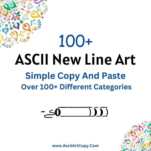 new line ASCII Art